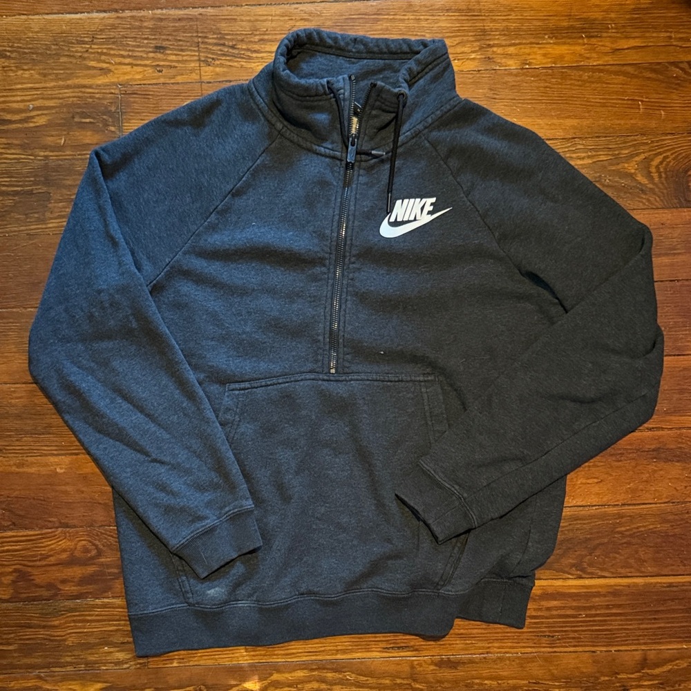 Nike Charcoal Half-Zip Pullover